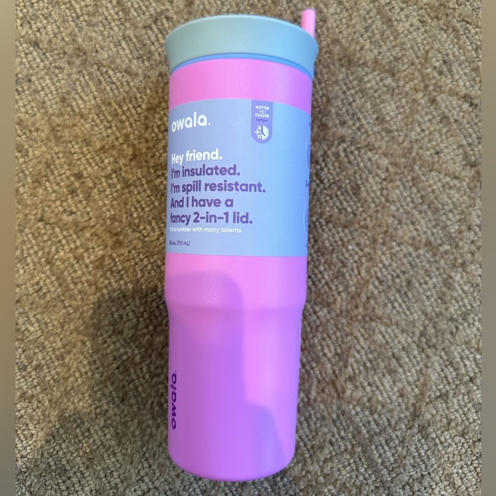 Owala 24 oz. water bottle. Brand new!